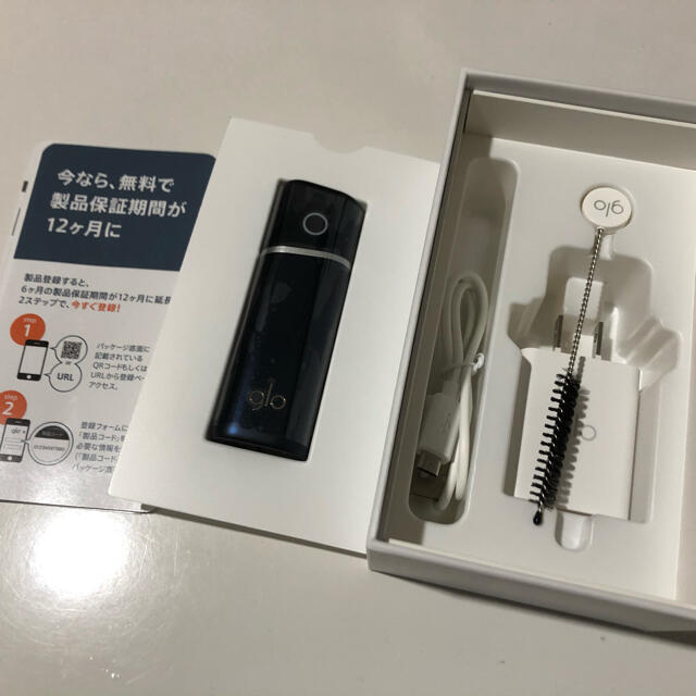 glo(グロー)の【新品未使用】glo nano ネイビー ※箱なし メンズのファッション小物(タバコグッズ)の商品写真