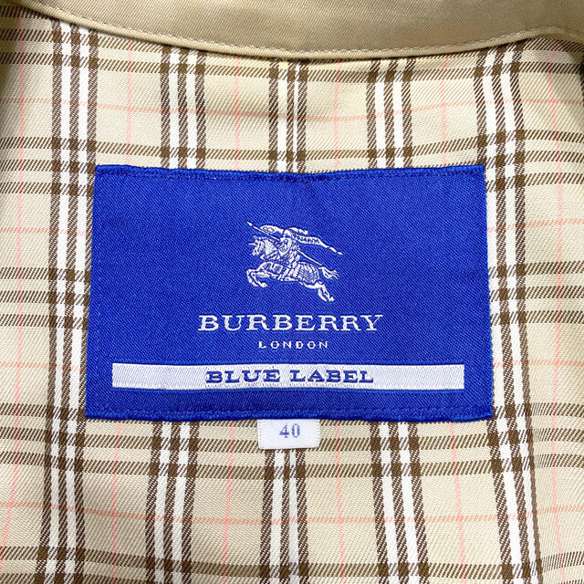 BURBERRY BLUE LABEL(バーバリーブルーレーベル)の『あや様専用』BURBERRY BLUE LABEL トレンチコート！！ レディースのジャケット/アウター(トレンチコート)の商品写真