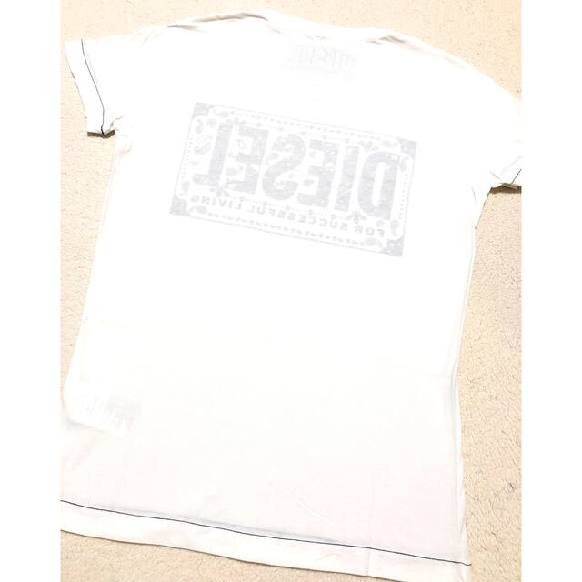DIESEL(ディーゼル)のDIESEL コットンクルーネックTシャツ 半袖 メンズのトップス(Tシャツ/カットソー(半袖/袖なし))の商品写真