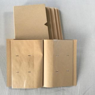 ムジルシリョウヒン(MUJI (無印良品))の2/15まで！たっぷり240枚収納/アルバム5冊セット/ケース付き(ファイル/バインダー)