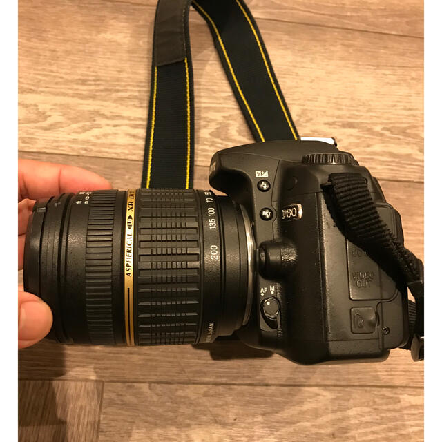 Nikon(ニコン)のNikon  一眼レフD80  ジャンク品　レンズ付 スマホ/家電/カメラのカメラ(デジタル一眼)の商品写真