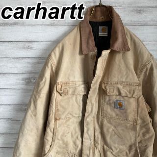 カーハート(carhartt)のXLサイズぐらい 古着 カーハート  カバーオール ワークジャケット ダック生地(カバーオール)