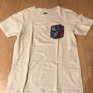 クイックシルバー(QUIKSILVER)の【値下げ】 クイックシルバー 白 Tシャツ S(Tシャツ/カットソー(半袖/袖なし))