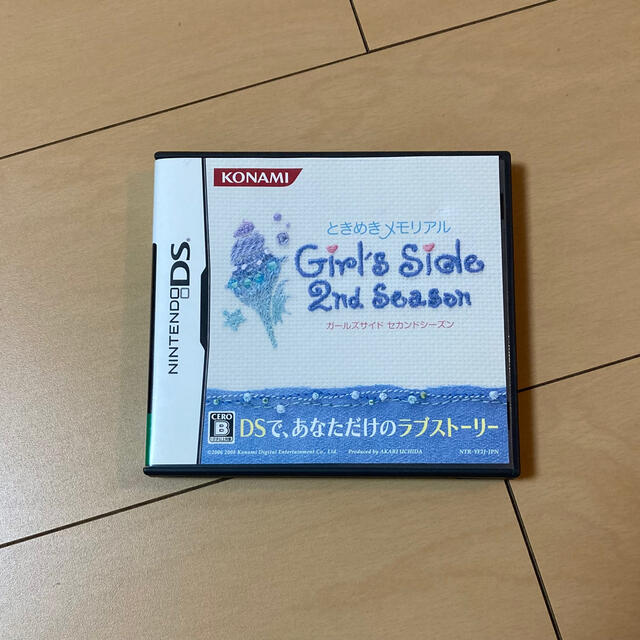 KONAMI(コナミ)のときめきメモリアル ガールズサイド セカンド シーズン DS エンタメ/ホビーのゲームソフト/ゲーム機本体(携帯用ゲームソフト)の商品写真