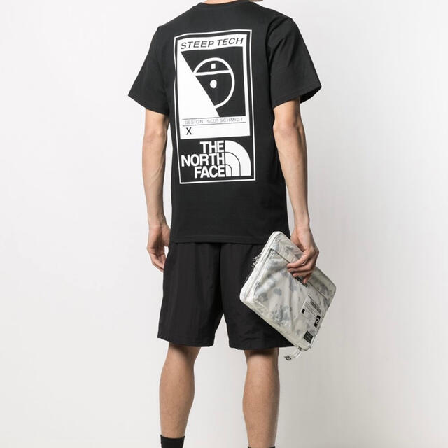 THE NORTH FACE(ザノースフェイス)の限定 ザ ノースフェイス STEEP TECH LOGO Tシャツ XL メンズのトップス(Tシャツ/カットソー(半袖/袖なし))の商品写真