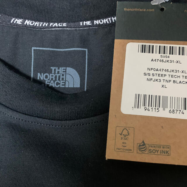 THE NORTH FACE(ザノースフェイス)の限定 ザ ノースフェイス STEEP TECH LOGO Tシャツ XL メンズのトップス(Tシャツ/カットソー(半袖/袖なし))の商品写真