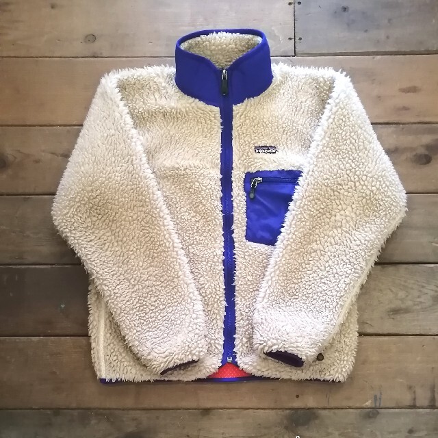 XS patagonia クラシックレトロカーディガン ナチュラル フリース