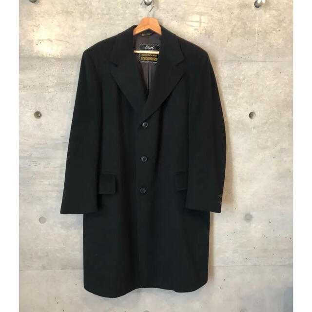50s〜60s vintage チェスターコート カシミアコート　ユニクロ＋J メンズのジャケット/アウター(チェスターコート)の商品写真
