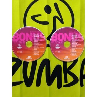 ズンバ(Zumba)のZUMBA　ズンバ　ZIN33　CD ＆ DVD　希少品　ボーナスバージョン(スポーツ/フィットネス)