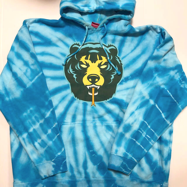 MISHKA パーカー  青　ブルー