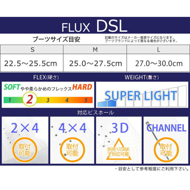 20-21 FLUX DSL サイズM 未使用　※保証書付き