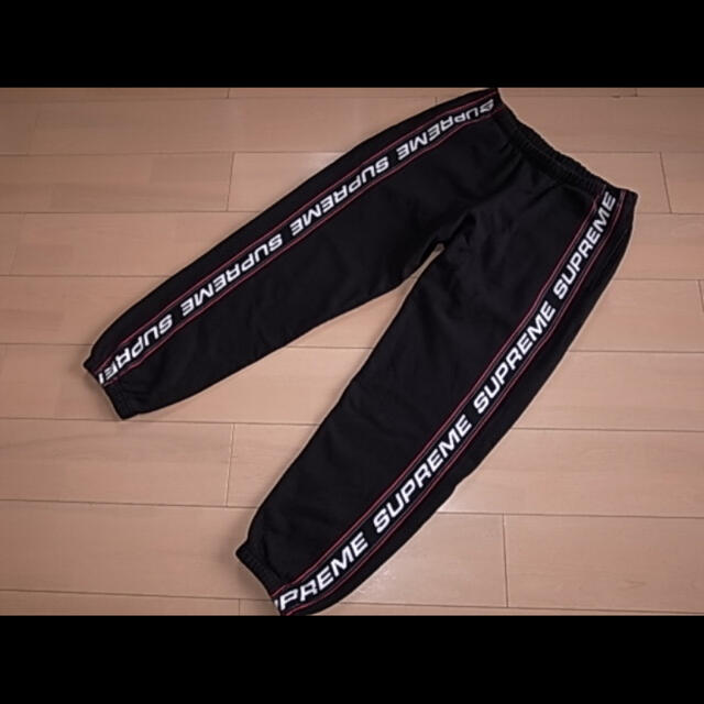 19AW SUPREME シュプリーム Text Rib Sweatpant