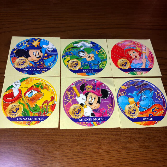 Disney 非売品 ディズニーシーステッカー 6枚セットの通販 By ゆうちゃん S Shop ディズニーならラクマ