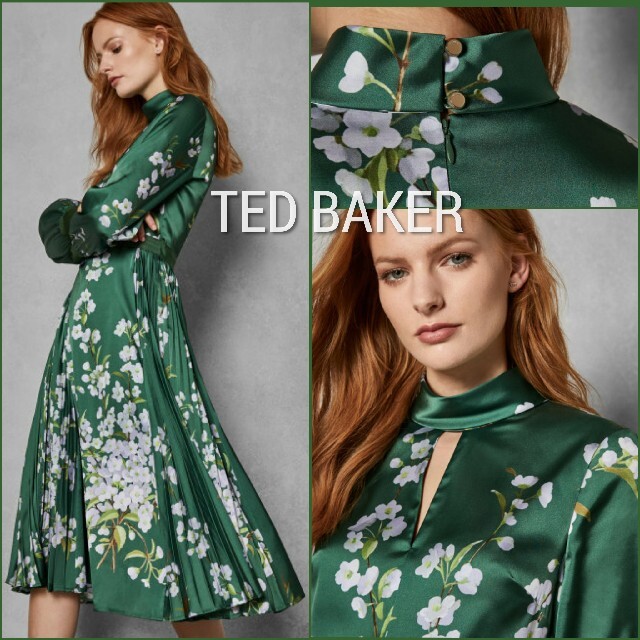 TED BAKER - TED BAKER☆新品タグつきミディワンピの通販 by Licth ...