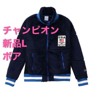 チャンピオン(Champion)の新品L チャンピオン ゴルフ  ボアジャケット フルジップ レディース(ウエア)