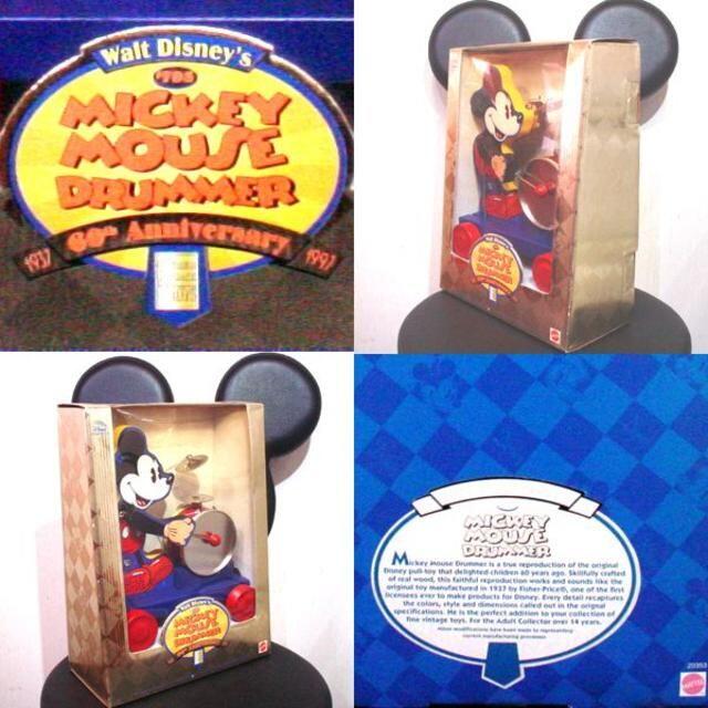 プレゼントにも☆ドラムが大好き♪ ミッキーの☆ヴィンテージ TOY