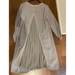 ジャスグリッティー(JUSGLITTY)のfraise様専用　ジャスグリッティJUSGLITTY  ニットワンピ　プリーツ(ひざ丈ワンピース)