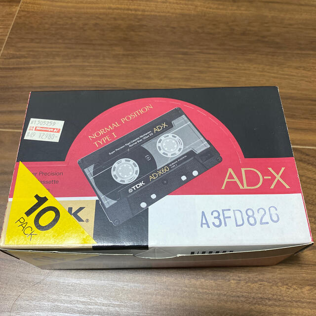 TDK AD-X60 カセットテープ