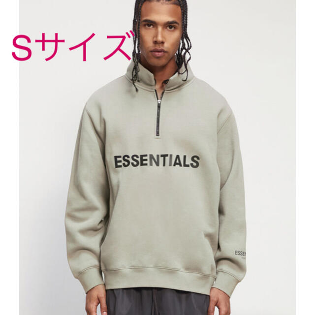 FOG ESSENTIALS AW ハーフジップスウェット Sサイズ 品質保証付き