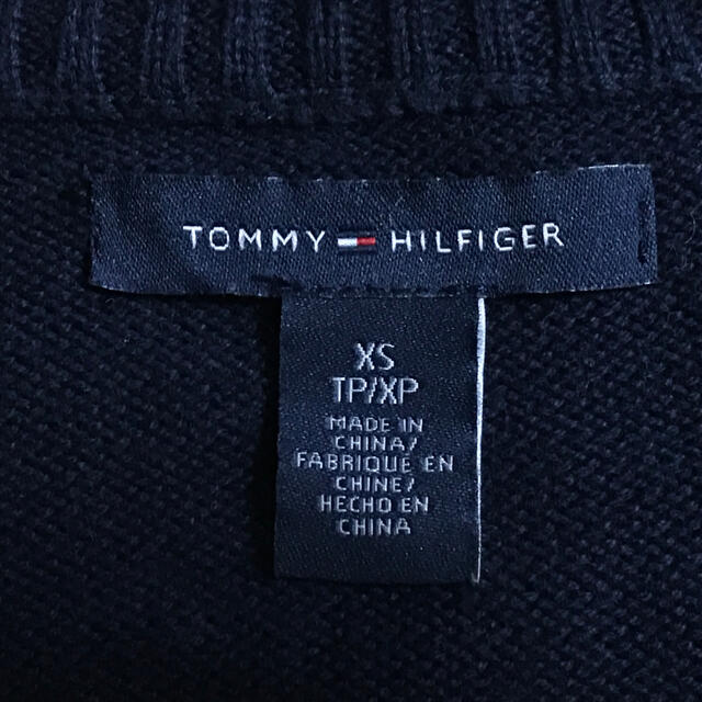 TOMMY HILFIGER(トミーヒルフィガー)のTOMMY HILFIGER トミーヒルフィガー レディス セーター　XS レディースのトップス(ニット/セーター)の商品写真