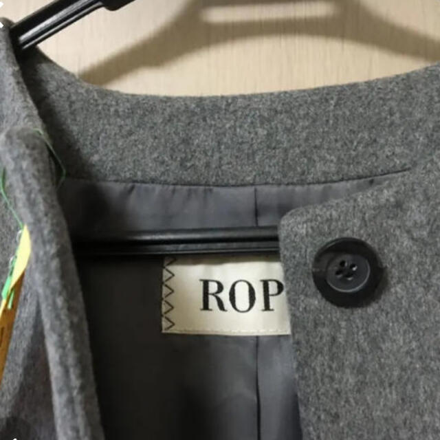ROPE’(ロペ)のROPE(ロペ)ノーカラーコート⭐︎ レディースのジャケット/アウター(ロングコート)の商品写真