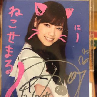 ノギザカフォーティーシックス(乃木坂46)の乃木坂46 西野七瀬　直筆サイン入り生写真(アイドルグッズ)