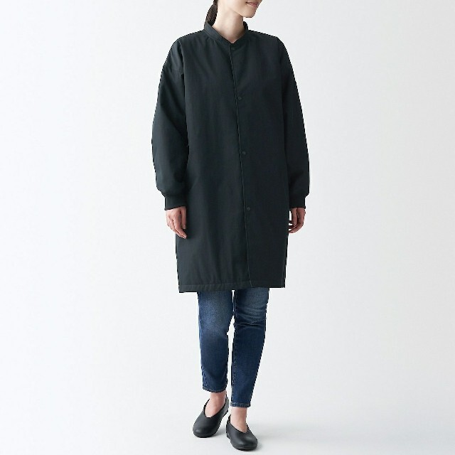 Selfhood long coat ステンカラーコート ロングコート