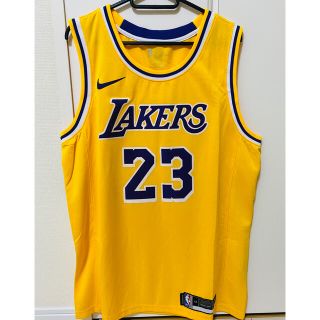 ナイキ(NIKE)のlebron James レブロン　ジェームズ　lakersNBA ユニフォーム(バスケットボール)