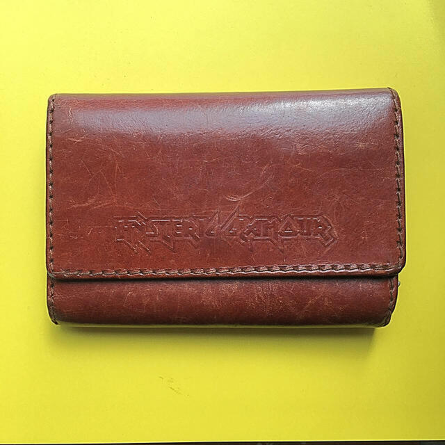 HYSTERIC GLAMOUR(ヒステリックグラマー)のヒステリック グラマー  茶  型押し レザーウォレット  折財布  廃盤品 レディースのファッション小物(財布)の商品写真