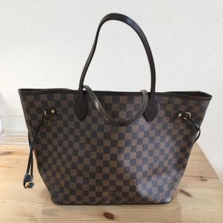 ルイヴィトン(LOUIS VUITTON)のルイヴィトン　ネバーフルダミエ柄MM お値下げ🍊(トートバッグ)