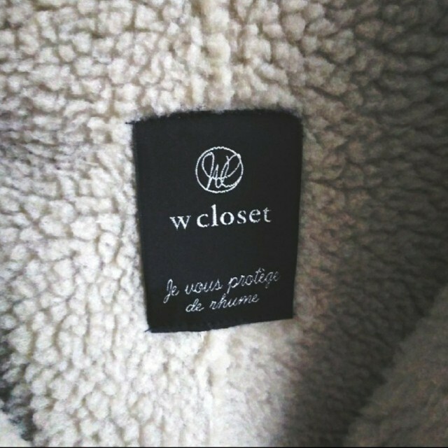 w closet(ダブルクローゼット)のダブルクローゼット　ムートンコート レディースのジャケット/アウター(ムートンコート)の商品写真