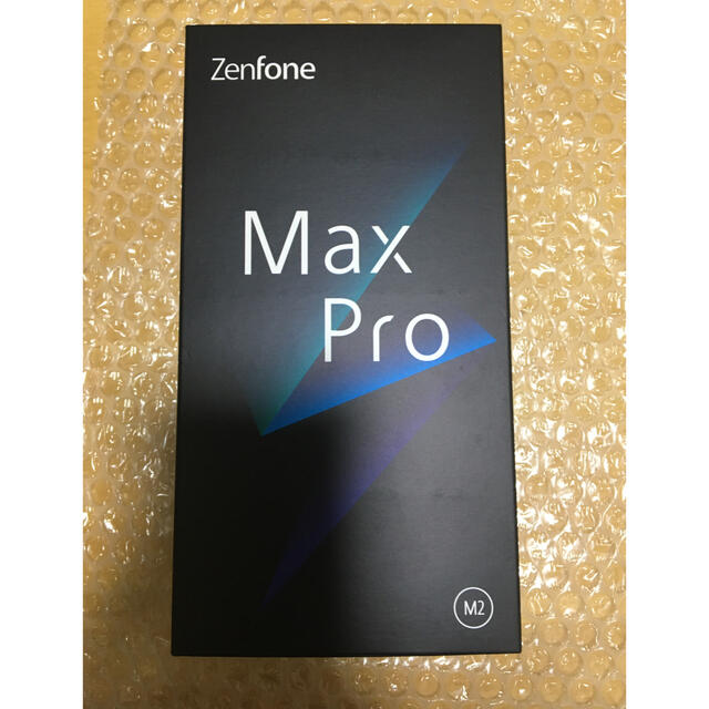予約販売】本 新品未開封 asus zenfone max pro (m2) 6gb/64gb 