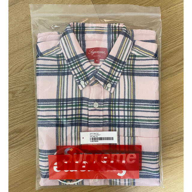 Supreme Tartan Flannel Shirt Sサイズ