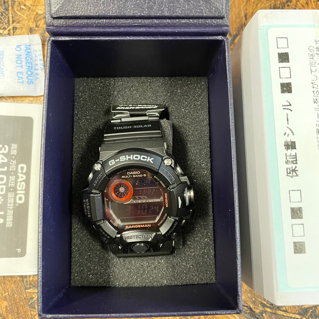 Gショック  レンジマン オールブラックGW-9400BJ-1JF