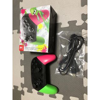 ニンテンドースイッチ(Nintendo Switch)の完動品　任天堂Switch  pro controller プロコン(その他)