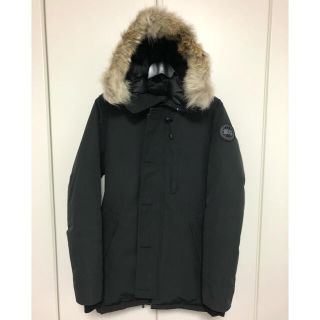 カナダグース(CANADA GOOSE)の美品！ブラックレーベル　カナダグース　シャトー　ダウン　ブラック　XS(ダウンジャケット)