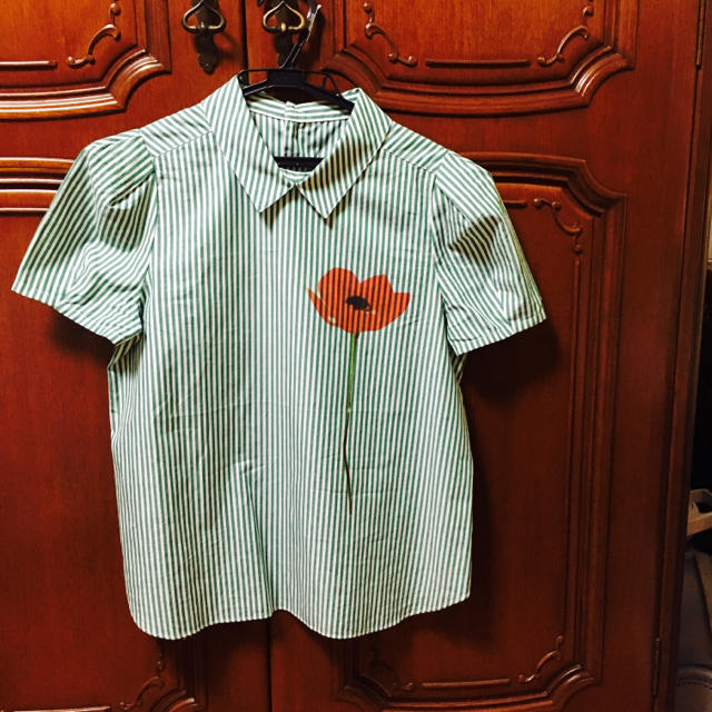 Dot&Stripes CHILDWOMAN(ドットアンドストライプスチャイルドウーマン)のストライプシャツ#dot&stripes レディースのトップス(シャツ/ブラウス(半袖/袖なし))の商品写真