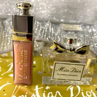 ディオール(Dior)のディオール ブルーミングブーケ＆マキシマイザー ミニサイズセット 新品未使用品(香水(女性用))