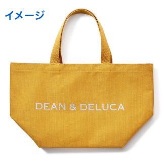 ディーンアンドデルーカ(DEAN & DELUCA)のDEAN&DELUCA チャリティートート キャラメルイエローSサイズ(トートバッグ)