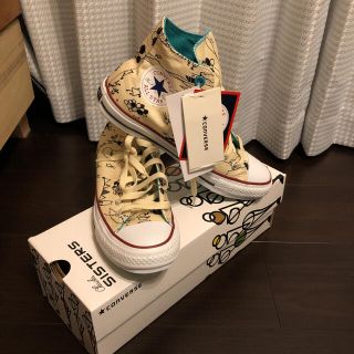 プードゥドゥ(POU DOU DOU)のPOU DOU DOU×CONVERSE(コンバース）コラボ　新品未使用！  (スニーカー)