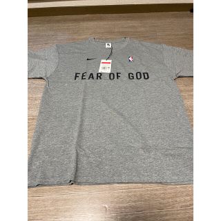 フィアオブゴッド(FEAR OF GOD)のFEAR OF GOD×NIKE Warm up Tシャツ　グレー(Tシャツ/カットソー(半袖/袖なし))