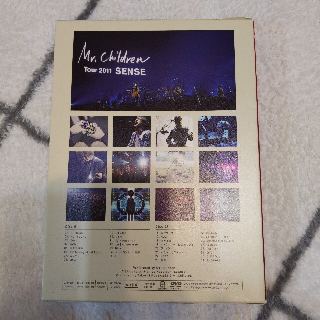 Mr．Children　TOUR　2011　“SENSE” DVD エンタメ/ホビーのDVD/ブルーレイ(ミュージック)の商品写真