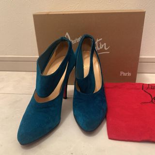 クリスチャンルブタン(Christian Louboutin)のお値下げ　レア　クリスチャンルブタン　スエード　パンプス　37(ハイヒール/パンプス)