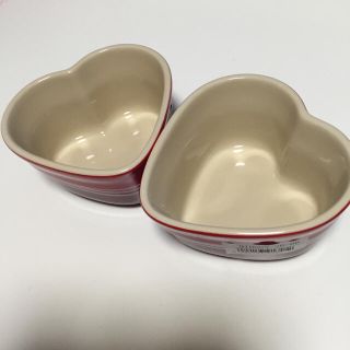 ルクルーゼ(LE CREUSET)のLE CREUSET ハート型ラムカン(食器)