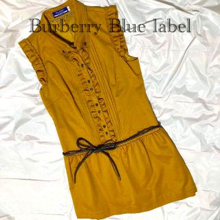 バーバリーブルーレーベル(BURBERRY BLUE LABEL)の美品♡Burberry♡ワンピース(ひざ丈ワンピース)