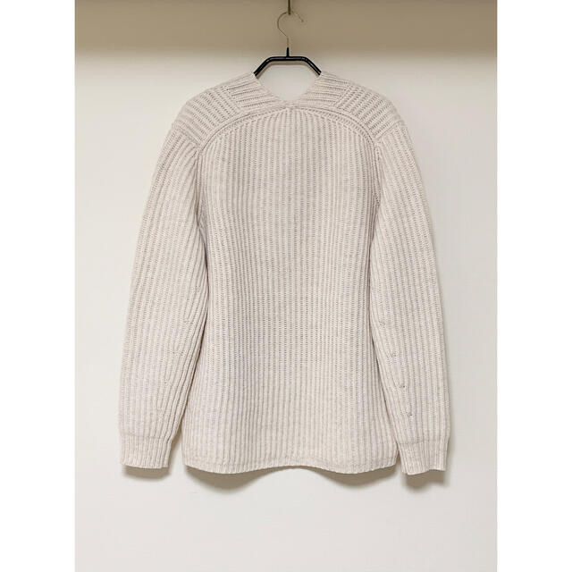 極美品 Acne Studios Vネックニット アイボリー S 1