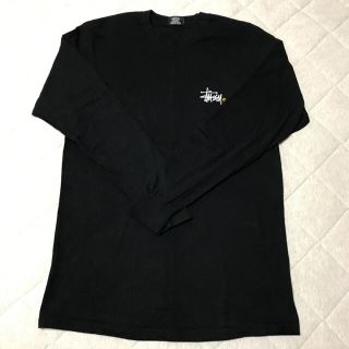 ステューシー(STUSSY)の美品　ステューシー　ロゴ　ロンT(Tシャツ/カットソー(七分/長袖))