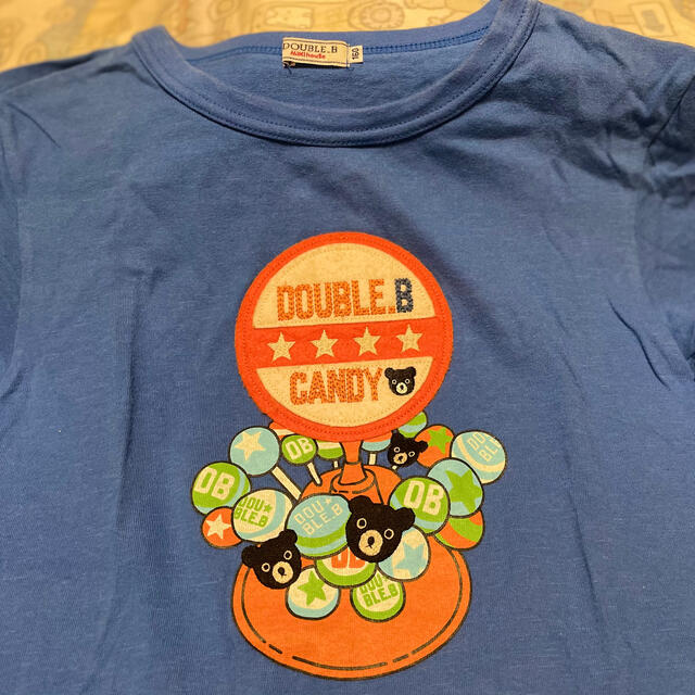 DOUBLE.B(ダブルビー)のDOUBLE.B ダブルビー　160 Tシャツ キッズ/ベビー/マタニティのキッズ服男の子用(90cm~)(Tシャツ/カットソー)の商品写真