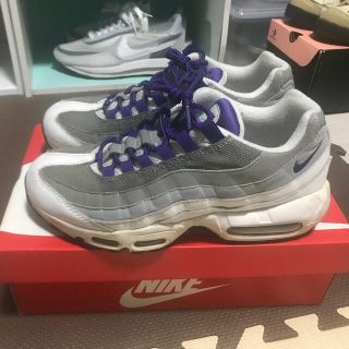 ナイキ(NIKE)のairmax95 パープル(スニーカー)