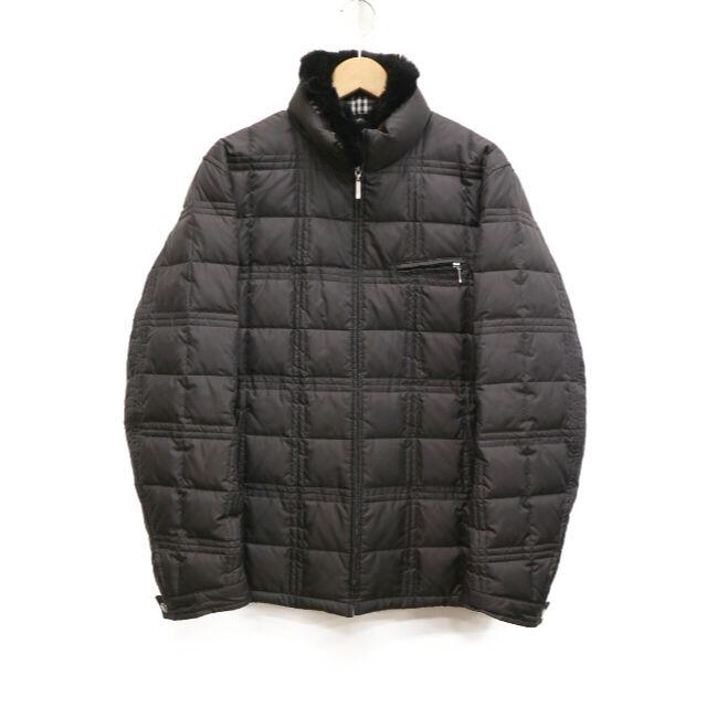 新品 BURBERRY バーバリー ファー付き ダウン ジャケット M L 有名な
